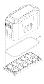Seals Group Diagram and Parts List for 80089283  Briggs and Stratton Charger